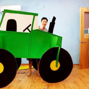 Peetuh obba and the truck!
