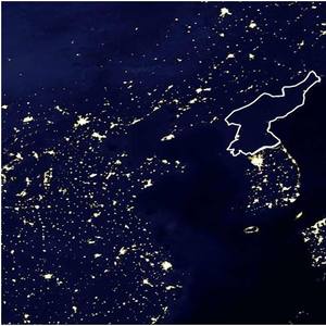 North Korea at Night