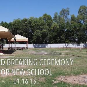 Ground Breaking Ceremony for New School in Svay Pak