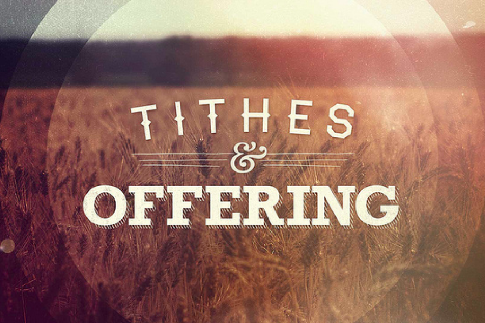 Jubilee Tithing and Offering